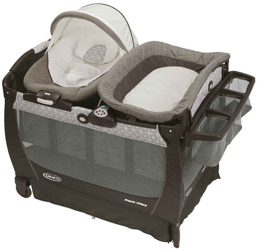 Graco Lit-Parc Pack ‘n Play Playard Snuggle Suite LX – Bébé Classique